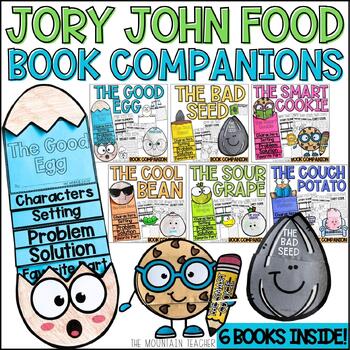 Preview of Jory John Read Aloud Comprehension BUNDLE of Book Companions with Writing Crafts