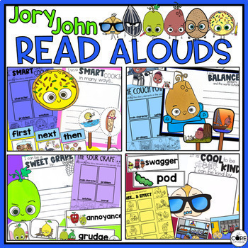 Preview of Jory John Read Alouds - Bad Seed, Smart Cookie, Sour Grape - Comprehension