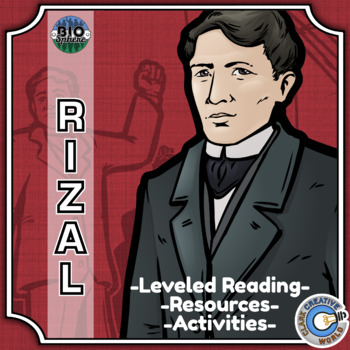 Preview of José Rizal Biography - Reading, Digital INB, Slides & Activities