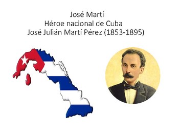 Preview of José Martí slideshow + Web quest