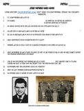 Josef Mengele Video Notes, Josef Mengele Video Fill in Blanks