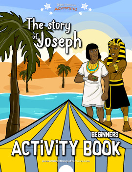 Preview of Joseph Activity Book for Beginners