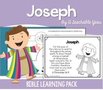 Joseph - Bible Lesson by A Teachable Year | Teachers Pay Teachers
