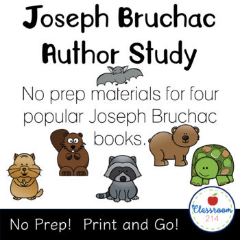 Preview of Joseph Bruchac Author Study Activities