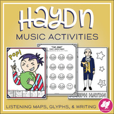 Joseph Haydn Activities: Listening Maps, Glyphs, & Writing Prompts