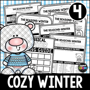 Preview of Joseph Haydn Cozy Winter Classical Music Listening Activities