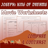 Joseph King of Dreams Movie Compare and Contrast Lesson or