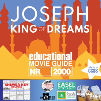 Preview of Joseph: King of Dreams Movie Guide | Worksheet | Questions | Google (NR - 2000)