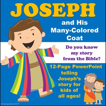 Preview of Joseph and His Many Colored Coat (PowerPoint of Bible Story)