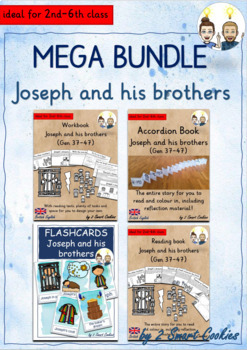 Preview of Joseph and his brothers GROWING Mega Bundle Bible Old Testament Religion BrE