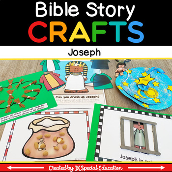 Preview of Joseph and his brothers craft set | Bible story activities Joseph's dreams