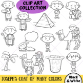 Joseph's Coat Of Many Colors Collection (BLACK AND WHITE ONLY)
