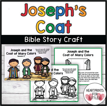 Joseph's Colorful Coat Bible Craft, Sunday School Craft