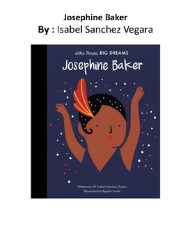 Preview of Josephine Baker by Isabel Sanchez Vegara