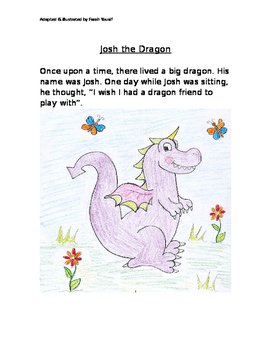 Preview of Josh the Dragon - A story of Tolerance