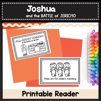 Joshua and the Battle of Jericho Bible Lesson Preschool Kindergarten