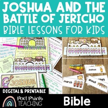 Preview of Joshua and the Battle of Jericho Bible Lessons