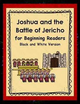 Preview of Joshua and the Battle of Jericho: Black and White Version