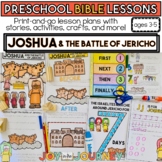 Joshua and the Battle of Jericho (Preschool Bible Lesson)