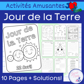 Preview of Jour de la Terre activités amusantes - Earth Day FRENCH