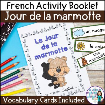 Preview of Le Jour de la marmotte - French Groundhog Day Activity Booklet