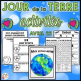 Jour de la terre - French Earth Day Activities, Word Searc