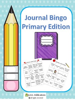 Preview of Journal Bingo Primary Level