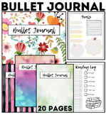 Bullet Journal | Daily Reflection & Goals Notebook Teacher