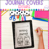 Journal Covers - Editable - Binder Covers - Math, Reading,