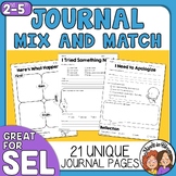 Journal Prompt Pages Motivating and Fun for Reluctant Writ