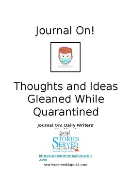 Preview of Journal On! Thoughts and Ideas Gleaned While Quarantined
