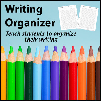Preview of Writing Organizer