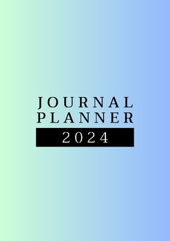 Preview of Journal Planner 2024