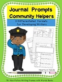 Journal Prompts Community Helpers for Primary(K-3)