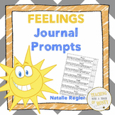 Journal Prompts | Feelings Writing Prompts | Cut and Paste