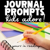 Journal Prompts Kids Adore!