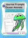 Journal Prompts Ocean Animals For Primary(K-3)