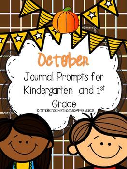 Preview of Journal Prompts: October Set