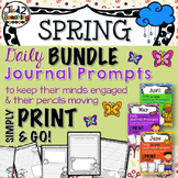 Journal Prompts - Spring Bundle