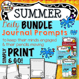 Journal Prompts - Summer Bundle