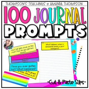 Preview of Journal Prompts - Writer's Workshop - Journal Jar