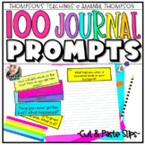 Journal Prompts - Writer's Workshop - Journal Jar