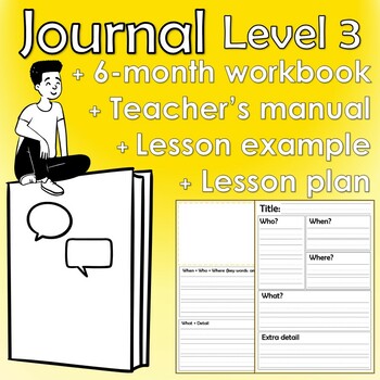 Preview of Journal Workbook Level 3