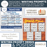 Journal Writing Bundle: Student Reflection and Literary Re
