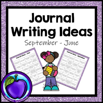 Journal Writing Ideas by Simpson's Schoolhouse | TpT