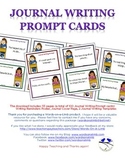 Journal Writing Prompt Cards and Package