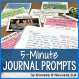 Journal Writing Prompts - 5-Minute Daily Journal Prompts f