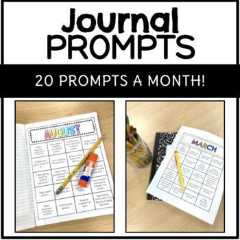 Preview of Journal Writing Prompts