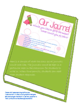 Preview of Journal Writing Prompts (Spiral Note Books)