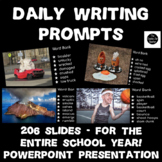 Daily Writing Prompts with Pictures for the Entire Year